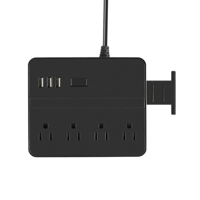 Brand & Model - 3-Port USB Extension Socket with 1.5M Cord & 2500W 10A Power Capacity - Ideal Desktop Charging Stand for US/UK/EU Plugs - Shopsta EU