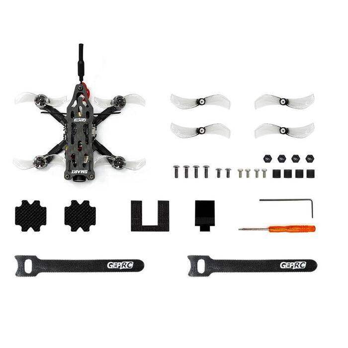 GEPRC SMART16 78mm - 2S Freestyle Analog FPV Racing Drone with Caddx Ant Camera, F411 FC, 12A BLheli_S 4IN1 ESC, 200mW VTX ELRS Receiver - Ideal for Drone Enthusiasts and Racers - Shopsta EU